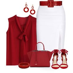Get Inspired: Top 10 Red and White Outfit Ideas from Blog Red and White Magz