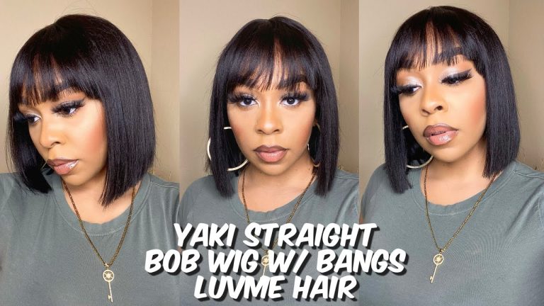 How to Make a Luvme Wig With Bangs