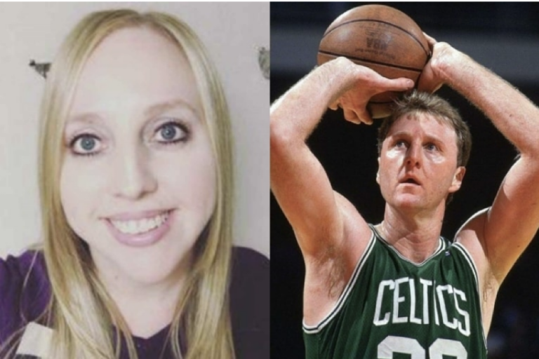 The story of Corrie Bird, the daughter of Larry bird, is presented here.