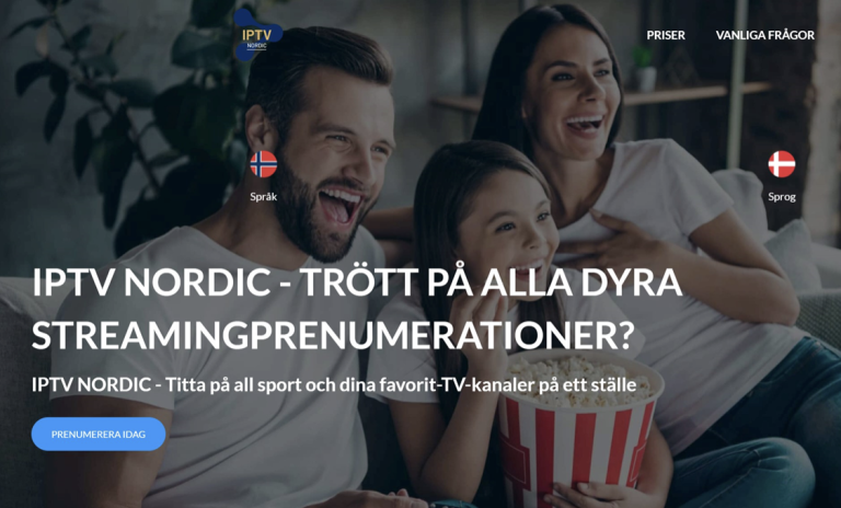 The Best IPTV Provider in Sweden: Why NordicTV is the Top Choice